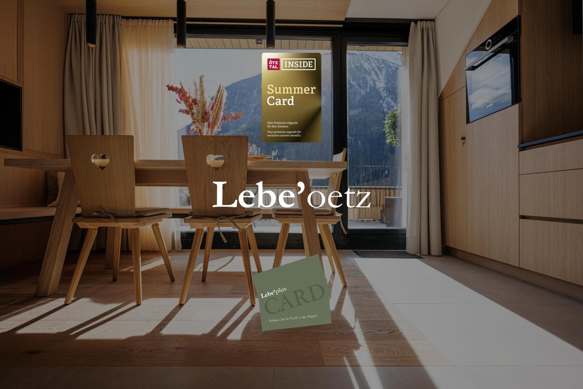 Lebe'Oetz - Das Ferienapartmenthaus Im Zentrum Von Oetz Εξωτερικό φωτογραφία
